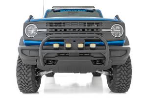 Rough Country - 51048 | Rough Country Nudge Bar with 20 Inch Chrome Series Light Bar (2021-2024 Bronco 4WD) - Image 3