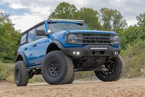 Rough Country - 51065 | Rough Country Hidden Winch Mount Ford Bronco 4WD | Winch Mount Only - Image 6