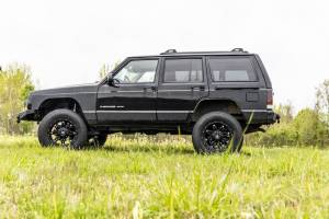 Rough Country - 63040 | Rough Country 3 Inch Suspension Lift Kit with M1 Monotube Shocks Rear Leafs (1984-2001 Cherokee XJ 2WD/4WD) - Image 5