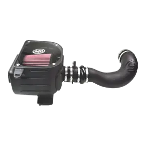 75-5021 | S&B Filters Cold Air Intake (2007-2008 Sierra 4.8L, 5.3L, 6.0L) Cotton Cleanable Red