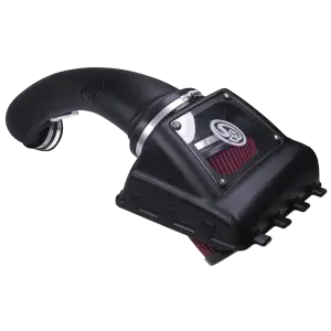 75-5076 | S&B Filters Cold Air Intake (2011-2014 F150 V8-5.0L) Oiled Cotton Cleanable Red