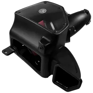 75-5087 | S&B Filters Cold Air Intake (2014-2018 Ram 2500, 3500 Hemi 6.4L) Cotton Cleanable Red