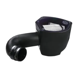 S&B Filters - 75-5090D | S&B Filters Cold Air Intake (1994-2002 Ram 2500, 3500 5.9L Cummins Dry) Extendable White - Image 2