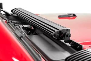 Rough Country - 70054 | Rough Country LED Hood Kit For Jeep Gladiator JT / Wrangler JL | Black Series Light - Image 2