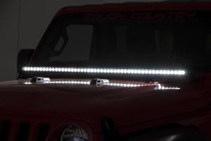 Rough Country - 70057 | Rough Country LED Light Kit For Jeep Gladiator JT / Wrangler JL | Black Series Light - Image 4