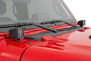 Rough Country - 70060 | Rough Country LED Light Kit For Jeep Gladiator JT / Wrangler JL | Black Series With Amber DRL - Image 2