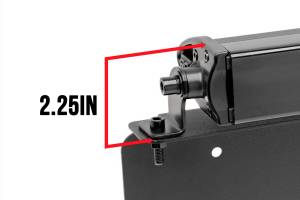 Rough Country - 70183 | Universal 8in LED License Plate Kit | Black Series - Image 6