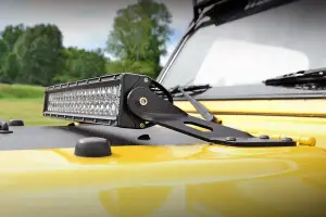 Rough Country - 70210 | Jeep 20-inch LED Light Bar Hood Mounts (97-06 Wrangler TJ) - Image 3