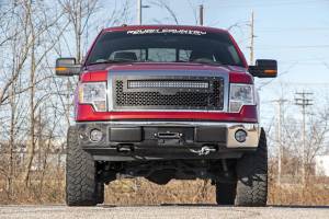 Rough Country - 70232 | Ford Mesh Grille w/30in Dual Row Black Series LED w/ Cool White DRL (09-14 F-150) - Image 3