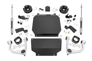 70330 | Rough Country 3.5 Inch Lift Kit with Strut Spacers / N3 Rear Shocks Toyota Tundra 4WD (2022-2025)
