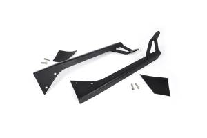70508 | Jeep 50-inch Straight LED Light Bar Upper Windshield Mounts (87-95 YJ)