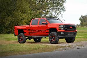 Rough Country - 70514 | GM 54-inch Curved LED Light Bar Upper Windshield Mounts (14-18 1500 PU) - Image 3