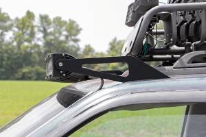 Rough Country - 70567 | Jeep 50-inch Curved LED Light Bar Upper Windshield Mounts (93-98 ZJ Grand Cherokee) - Image 3