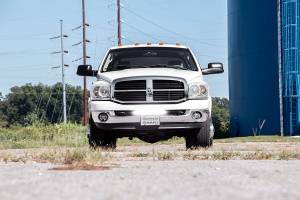 Rough Country - 70568BL | Dodge Hidden Bumper Kit w/ 20-inch LED Light Bar| Black Series (03-18 Ram 2500/3500) - Image 5