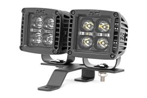 Rough Country - 70824 | Rough Country LED Light Kit For Jeep Gladiator JT / Wrangler JL | Black Series With White DRL - Image 2