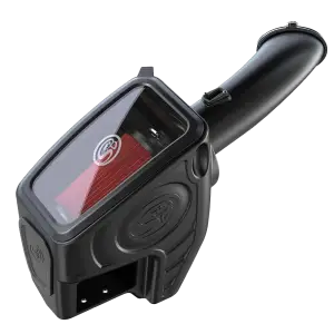 75-5104 | S&B Filters Cold Air Intake (2011-2016 F250, F350 V8-6.7L Powerstroke) Cotton Cleanable Red