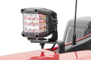 Rough Country - 70845 | Rough Country LED Ditch Light Kit For Chevrolet Silverado 1500 | 3 Inch Osram Wide Angle Series - Image 2