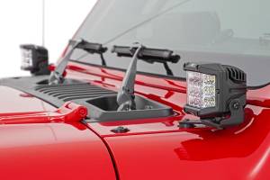 Rough Country - 70904 | 3-inch Wide Angle OSRAM LED Lights - (Pair) - Image 6