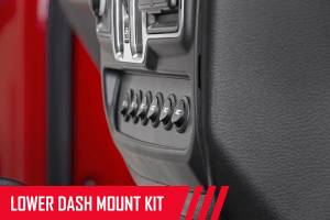 Rough Country - 70964 | Rough Country MLC-6 Multiple Light Controller For Jeep Gladiator JT / Wrangler Unlimited | Lower Dash Kit - Image 5