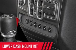 Rough Country - 70964 | Rough Country MLC-6 Multiple Light Controller For Jeep Gladiator JT / Wrangler Unlimited | Lower Dash Kit - Image 6