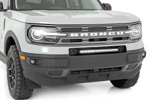 Rough Country - 71037 | Rough Country Bumper LED Light Kit For Bronco Sport | Black Series With White DRL - Image 4