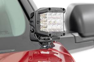 Rough Country - 71071 | Rough Country Ditch LED Light Kit For Toyota Tundra 2WD/4WD | Black Series With Spot Beam - Image 3