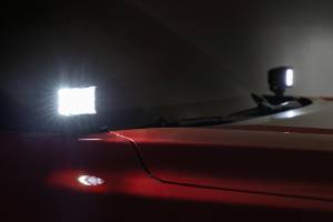 Rough Country - 71074 | Rough Country Ditch LED Light Kit For Toyota Tundra 2WD/4WD | Black Series With Amber DRL - Image 4