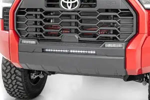 Rough Country - 71077 | Rough Country Bumper LED Light Kit, 20 Inch Black Slim Line For Toyota Tundra - Image 3