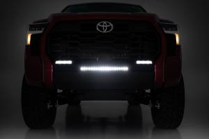 Rough Country - 71077 | Rough Country Bumper LED Light Kit, 20 Inch Black Slim Line For Toyota Tundra - Image 6