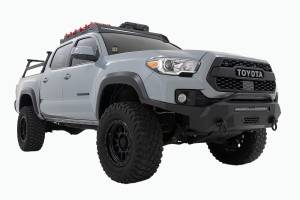 Rough Country - 71080 | Rough Country Low Profile LED Ditch Light Kit For Toyota Tacoma (2016-2023) | Black Series With Spot Beam - Image 3