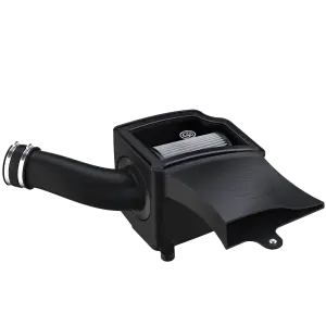 S&B Filters - 75-5131D |  S&B  Filters Cold Air Intake (1994-1997 F250, F350 7.3L Powerstroke) Dry  Extendable White - Image 2