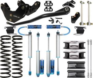 CS-DPT25-1419-D-AR | Carli Suspension Carli Tuned King 2.5" Remote Reservoir Shocks 3.25" Lift Pintop System For Dodge Ram 2500 4WD | Diesel, Air Ride Only