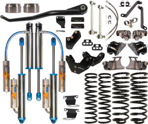 CS-DD30-1419-D | Carli Suspension Carli Tuned King 3.0" Remote Reservoir Shocks 3.25" Lift Dominator System For Dodge Ram 2500 4WD | Diesel, R1 Coils