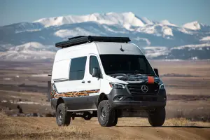 Van Compass - 7219-UP | Van Compass Striker 2 Inch Lift Kit For Mercedes-Benz Sprinter 2500 AWD SRW | 3 / 4.3 to 5 / 6.3 Upgrade - Image 3