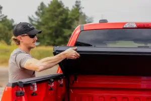 Rough Country - 49221550 | Rough Country Hard Tri-Fold Flip Up Bed Cover (2021-2025 F150 2WD/4WD | 2022-2025 F150 Lightning AWD/4WD | 5'7" Bed) - Image 12
