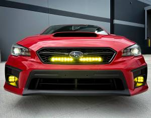 Baja Designs - 447662 | Baja Designs S8 20 Inch Grille LED Light Bar Kit For Subaru WRX / WRX STI | 2018-2021 | Amber - Image 2