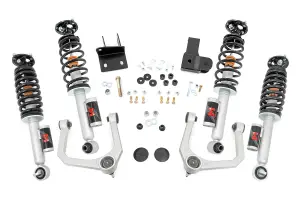 Rough Country - 51547 | Rough Country 3.5 Inch Lift Kit For Ford Bronco 4WD | 2021-2025 | M1R Reservoir Struts - Image 1