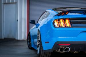 Morimoto - LF425 | Morimoto XB LED Tail Lights For Ford Mustang | Pair, Clear, Amber Sequence - Image 8