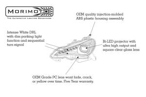Morimoto - LF470 | Morimoto XB LED Headlights For Scion FR-S / Toyota 86 / Subaru BR-Z | Pair - Image 7