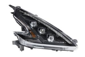 Morimoto - LF474-ASM | Morimoto XB LED Headlights With Amber Side Marker & Sequential Turn Signal For Nissan 370Z | Pair - Image 2