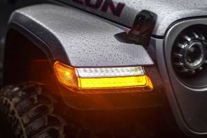 Morimoto - LF511 | Morimoto XB LED Side Markers For Jeep Wrangler JL / Gladiator JT | Pair | Smoked - Image 7