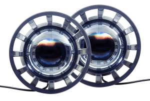 Morimoto - LF515 | Morimoto Super7 Bi-LED Headlights For Jeep Wrangler JK | Pair - Image 4
