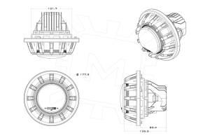 Morimoto - LF515 | Morimoto Super7 Bi-LED Headlights For Jeep Wrangler JK | Pair - Image 7