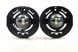 Morimoto - LF620 | Morimoto XB LED Fog Lights For Dodge / Chrysler / Jeep | Pair, White Lights, Projector - Image 3