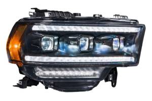 Morimoto - LF701 | Morimoto XB LED Headlights With Sequential Turn Signal, White DRL For Dodge Ram HD | Pair - Image 3