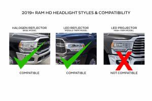 Morimoto - LF701 | Morimoto XB LED Headlights With Sequential Turn Signal, White DRL For Dodge Ram HD | Pair - Image 5
