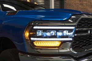 Morimoto - LF701 | Morimoto XB LED Headlights With Sequential Turn Signal, White DRL For Dodge Ram HD | Pair - Image 8