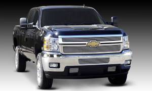 T-Rex Billet - 21114 | T-Rex Billet Series Grille | Horizontal | Aluminum | Polished | 2 Pc | Overlay - Image 3