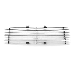 25569 | T-Rex Billet Series Bumper Grille | Horizontal | Aluminum | Polished | 1 Pc | Bolt-On