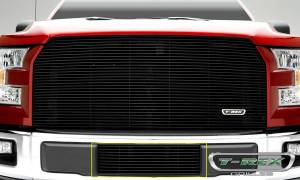 T-Rex Billet - 25573B | T-Rex Billet Series Bumper Grille | Horizontal | Aluminum | Black | 1 Pc | Insert - Image 4